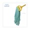 Boardwalk Large Looped-End Wet Mop, Green, Cotton/Synthetic, PK12, BWK1200XLCT BWK1200XLCT - alternate 8